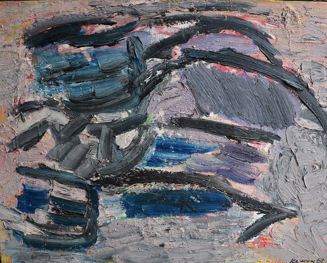Rothois 1962 huile/toile 50 x 65 cm